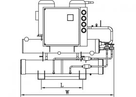 Máy Lạnh Chillers R-22 TCW 15 ~ 20EBK2D