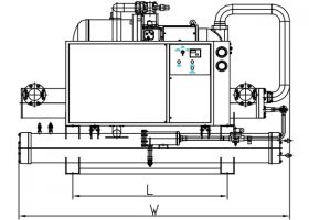 Máy Lạnh Chillers R-314a TCW 120 ~ 150NB1D