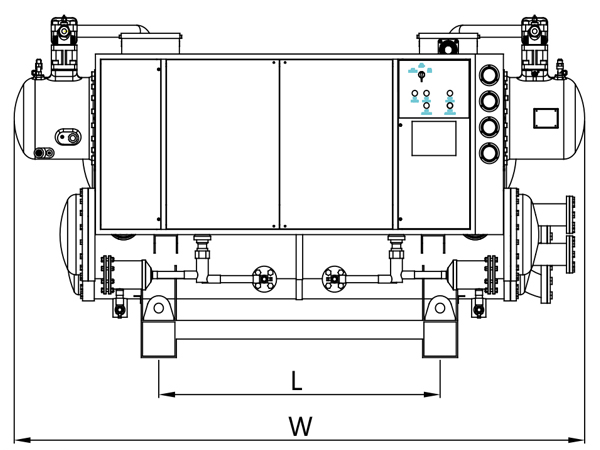 Máy Lạnh Chillers R-314a TCW 80 ~ 180HB2F